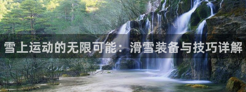 意昂4集团logo：雪上运动的无限可能：滑雪装备与技