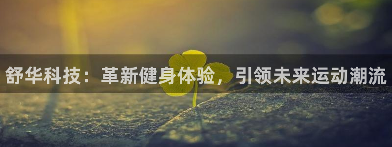 意昂体育4招商：舒华科技：革新健身体验，引领未来运动