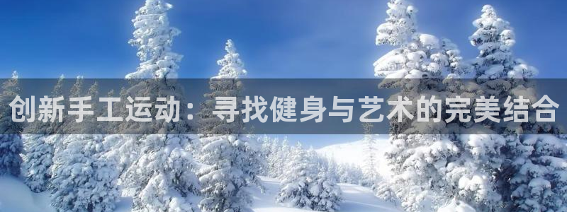 意昂4娱乐平台：创新手工运动：寻找健身与艺术的完美结