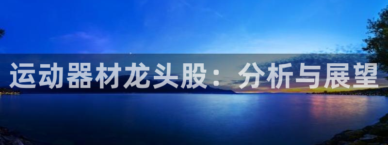 意昂4科技：运动器材龙头股：分析与展望