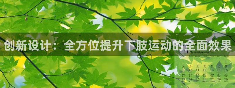 意昂体育4平台注册流程视频：创新设计：全方位提升下肢