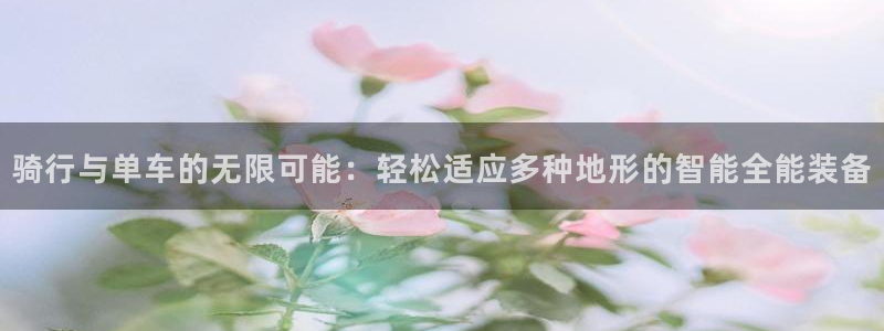 德国意昂4集团：骑行与单车的无限可能：轻松适应多种地