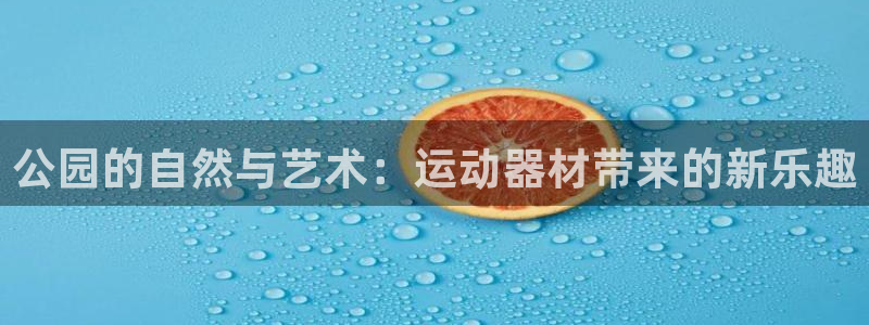 意昂4集团E.ON：公园的自然与艺术：运动器材带来的